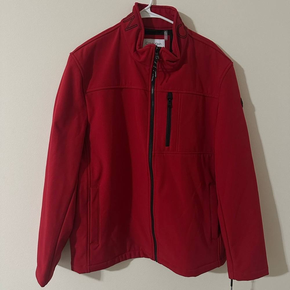 Calvin Klein Men's Bold Red Jacket